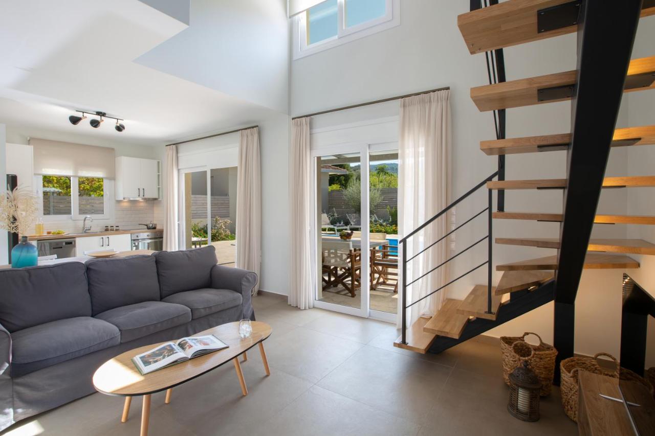 Grappolo Lefkada Villas - Vilana Ideal For Families And Small Groups Apolpaina Екстер'єр фото
