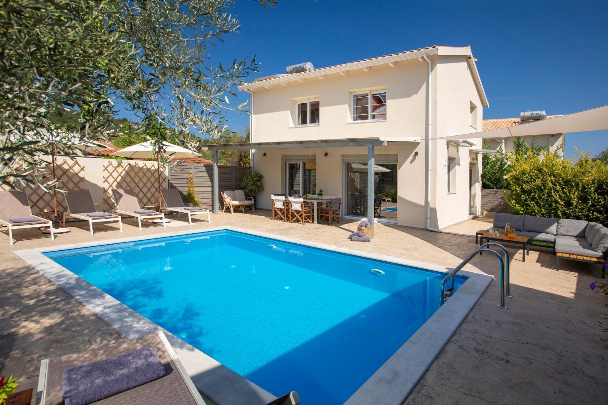 Grappolo Lefkada Villas - Vilana Ideal For Families And Small Groups Apolpaina Екстер'єр фото